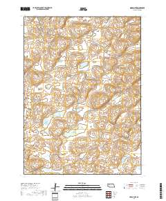 Green Lake 2017 topographic map thumbnail