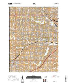 Gretna 2017 topographic map thumbnail