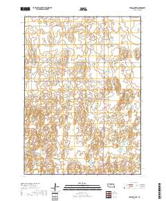 Hagan Lake NE 2017 topographic map thumbnail