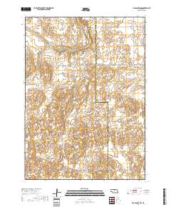 Hagan Lake NW 2017 topographic map thumbnail