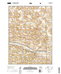 Halsey 2017 topographic map thumbnail