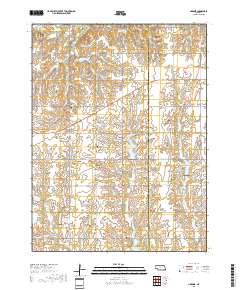 Harbine 2017 topographic map thumbnail