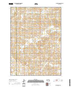 Hartington SW 2017 topographic map thumbnail