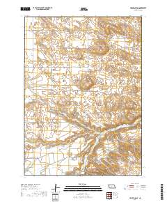 Hay Springs SE 2017 topographic map thumbnail