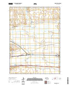 Hershey West 2017 topographic map thumbnail