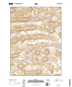 Hill Lake 2017 topographic map thumbnail