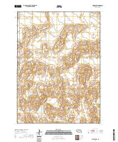 Hofeld Lake 2017 topographic map thumbnail