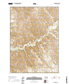 Howe Creek 2017 topographic map thumbnail