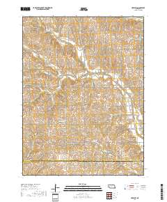 Howe SW 2017 topographic map thumbnail