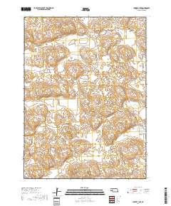 Hulbert Lake 2017 topographic map thumbnail