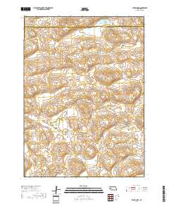 Jensen Lake 2017 topographic map thumbnail