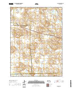 Jesse Lake 2017 topographic map thumbnail