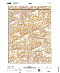 K C Lake 2017 topographic map thumbnail