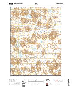 Lambs Lake 2017 topographic map thumbnail