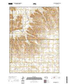 Lawrence Fork 2017 topographic map thumbnail
