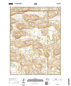 Lena 2017 topographic map thumbnail