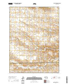 Lone Pine Butte 2017 topographic map thumbnail