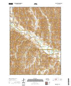 Mason City SW 2017 topographic map thumbnail