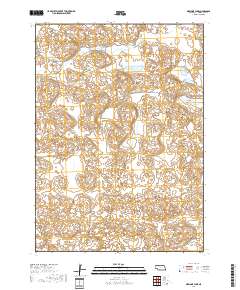 Medicine Lake 2017 topographic map thumbnail