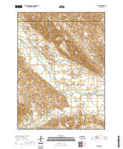 Milburn 2017 topographic map thumbnail
