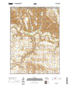 Mills 2017 topographic map thumbnail