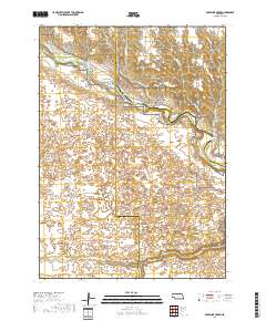 Muleshoe Creek 2017 topographic map thumbnail