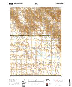 Murray Lake NE 2017 topographic map thumbnail