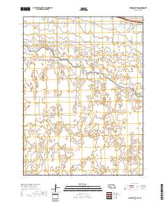 North Platte SW 2017 topographic map thumbnail