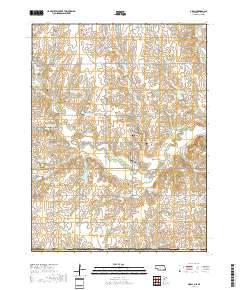 Odell 2017 topographic map thumbnail