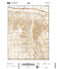 Ogallala SE 2017 topographic map thumbnail