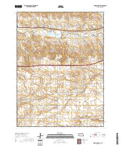 Oliver Reservoir 2017 topographic map thumbnail