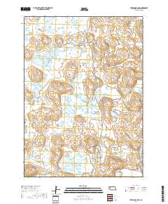 Peter Long Lake 2017 topographic map thumbnail