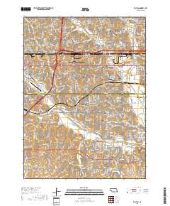 Ralston 2017 topographic map thumbnail