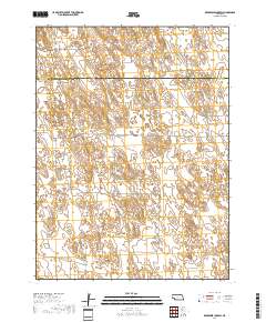 Reservoir Lake SW 2017 topographic map thumbnail