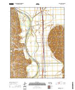Rock Bluff 2017 topographic map thumbnail