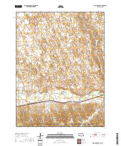Rock Creek Lake 2017 topographic map thumbnail