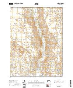 Twin Buttes 2017 topographic map thumbnail