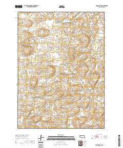 Twin Lakes NE 2017 topographic map thumbnail