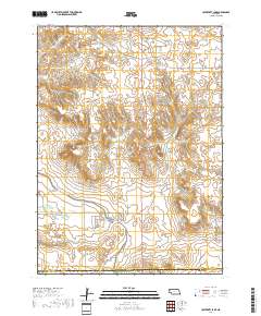 University Lake 2017 topographic map thumbnail