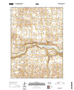 Valentine SW 2017 topographic map thumbnail