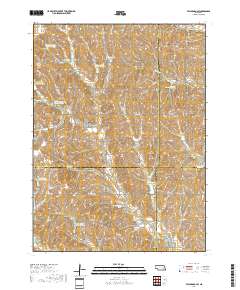 Valparaiso SW 2017 topographic map thumbnail