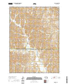 Wahoo SE 2017 topographic map thumbnail