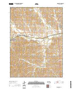 Wahoo West 2017 topographic map thumbnail