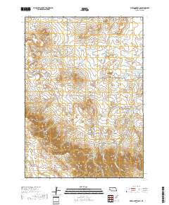 Warbonnet Ranch 2017 topographic map thumbnail