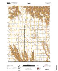 Wauneta SE 2017 topographic map thumbnail