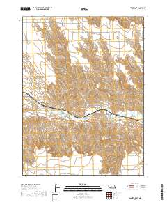 Wauneta West 2017 topographic map thumbnail