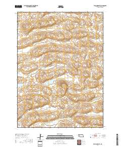 Wild Horse Hill 2017 topographic map thumbnail