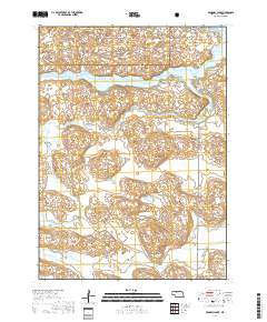 Windmill Lake 2017 topographic map thumbnail