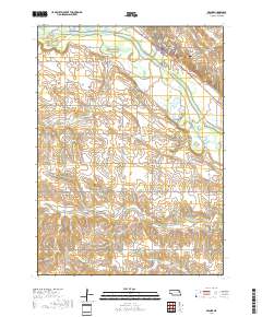 Wisner 2017 topographic map thumbnail