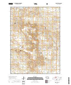 Wolf Butte 2017 topographic map thumbnail